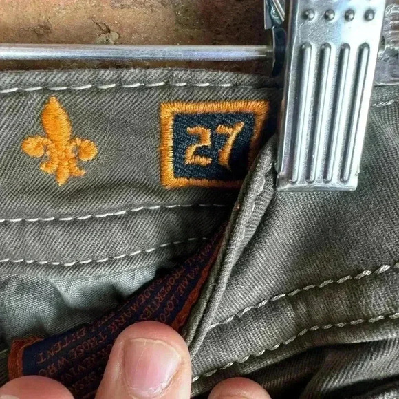 Rock Revival - Keri’s Low Rise Skinny Brown Size 27 - Picture 3 of 4